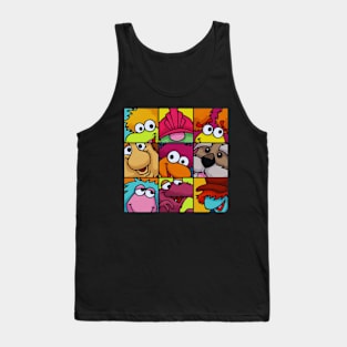 News Fraggle Rock 6 Tank Top